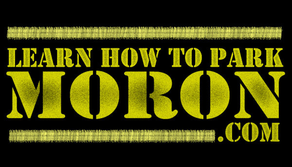 Learn How To Park Moron Business Card Front